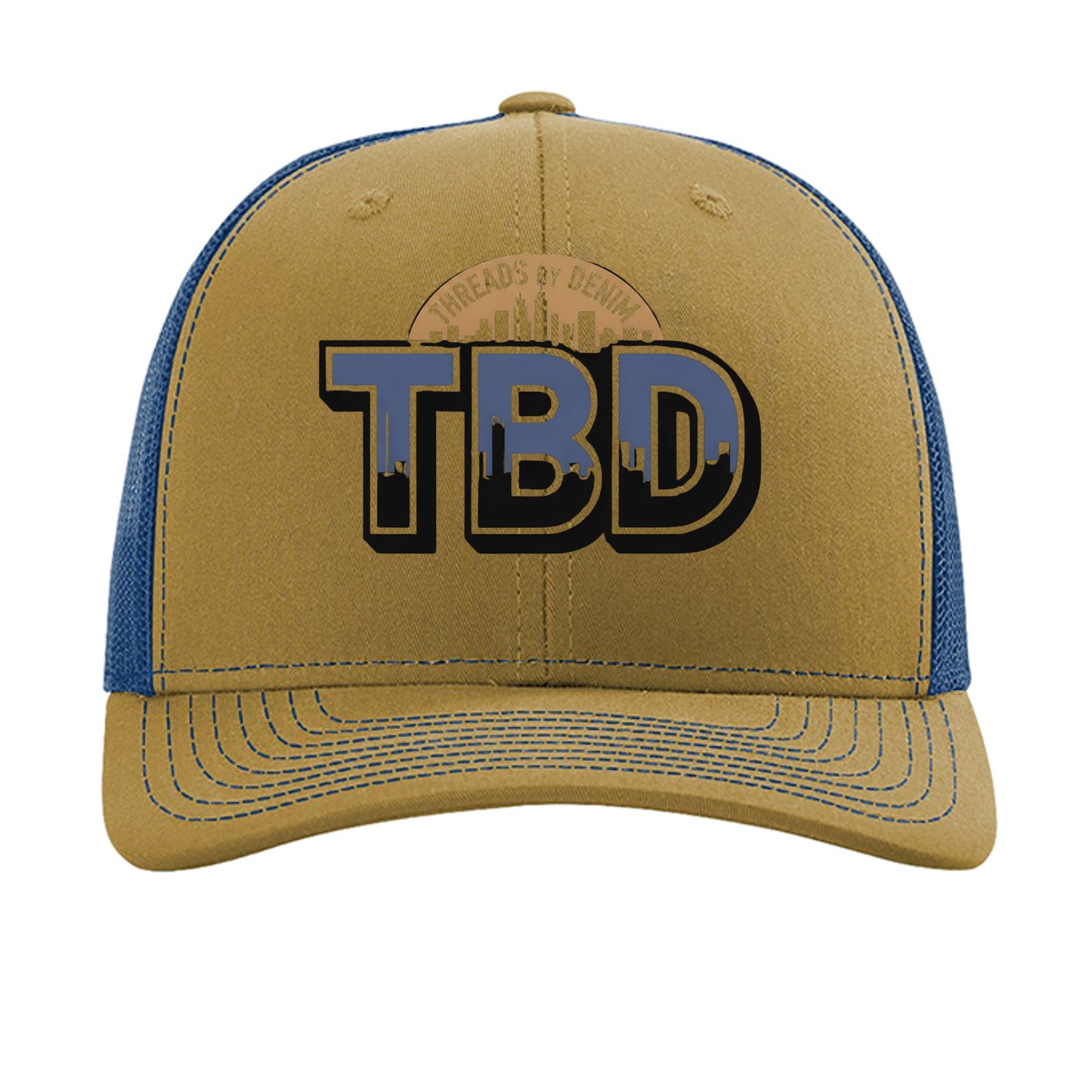 Biscuit/ True Blue - 112 - FRONT