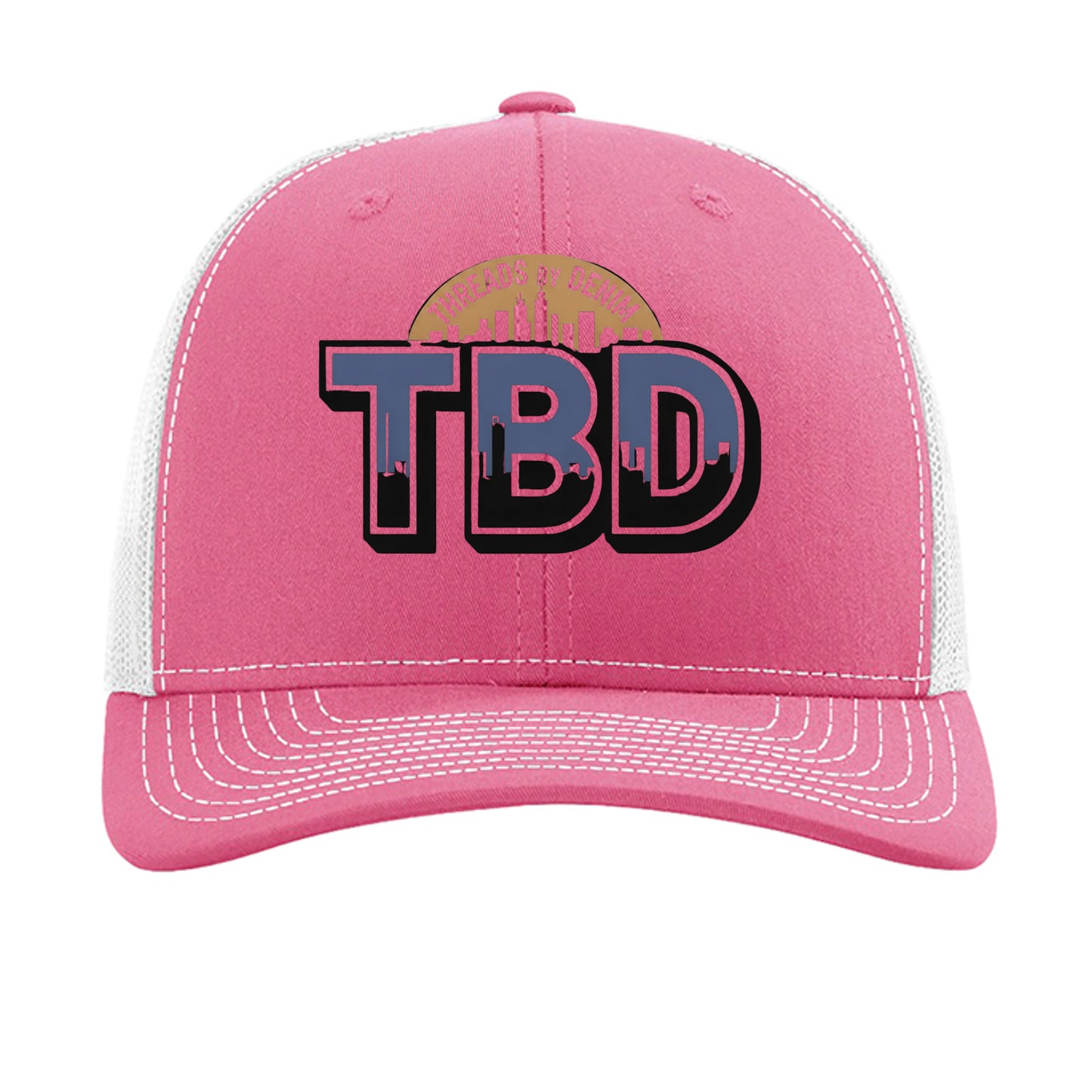 Hot Pink/ White - 112 - FRONT